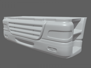 Truck Bumper 3D Model