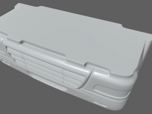 Truck Bumper Model 3D