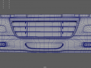Truck Bumper Model 3D