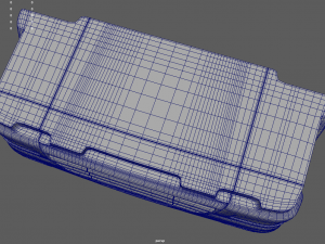 Truck Bumper Model 3D