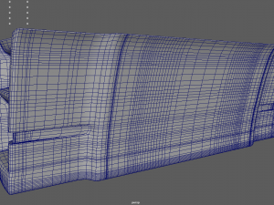 Truck Bumper Model 3D