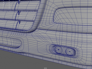 Truck Bumper Model 3D