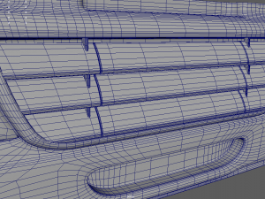 Truck Bumper Model 3D
