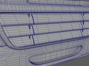 LKW-Sto&szlig;stange 3D Modell