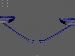 Truck Mirror 01 Modello 3D