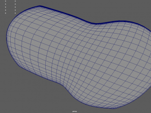Wooden Glazed Table Model 3D