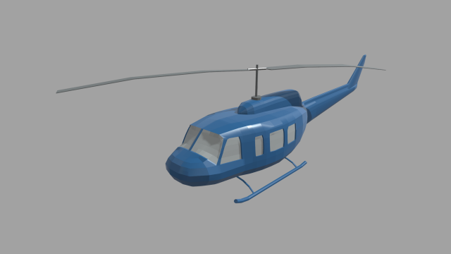 Low Poly Plane 03 3D Model .c4d .max .obj .3ds .fbx .stl .blend 