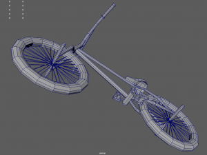 Low Poly Bmx Model 3D