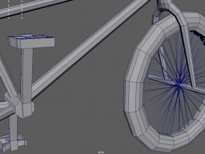 Low Poly Bmx Model 3D