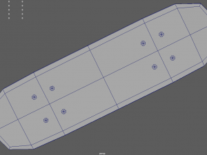 Low Poly Skate 02 3D Модель