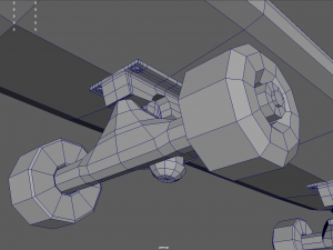 Low Poly Skate 02 3D Модель
