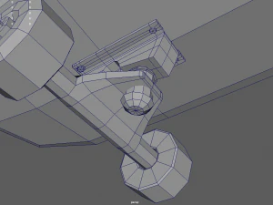 Low Poly Skate 02 3D Model
