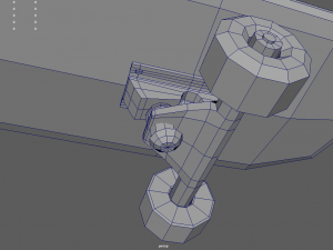 Low Poly Skate 02 3D Модель
