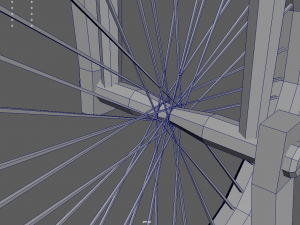 Low Poly Unicycle 01 3Dモデル