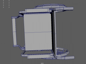 Low Poly Wheelchair 01 3D 모델
