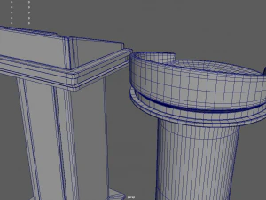 Modern Luxury Lectern Podium 3D Model