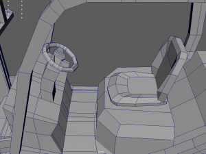 Low Poly Forklift 01 Model 3D
