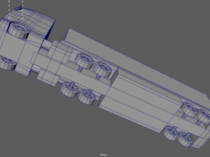 Low Poly Truck 02 3D Model