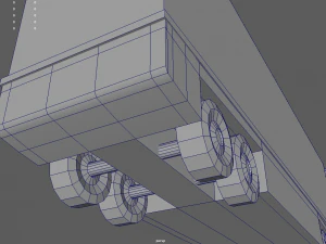 Low Poly Truck 02 3D Model