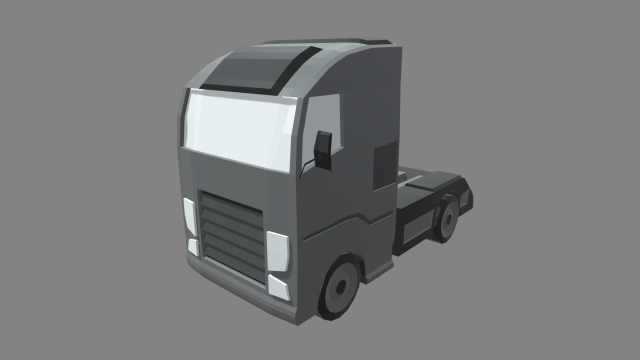 Low Poly Truck 03 Modelo 3D .c4d .max .obj .3ds .fbx .stl .blend 