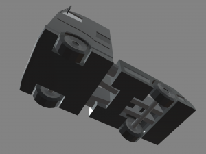 Low Poly Truck 03 Modelo 3D