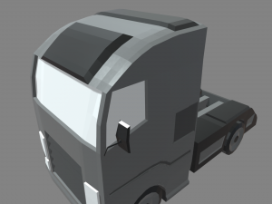 Low Poly Truck 03 Modelo 3D