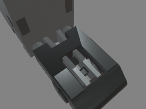 Low Poly Truck 03 Modelo 3D
