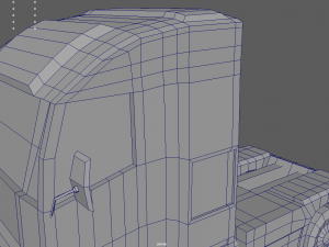 Low Poly Truck 03 Modelo 3D
