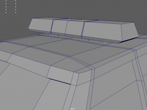 Low Poly Police Car 01 Model 3D