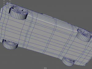 Low Poly Taxi 01 Modello 3D