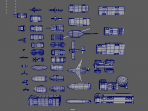 Low Poly Vehicle Pack 01 Model 3D