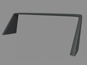 Car Spoiler 018 3D Model