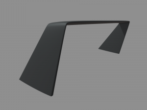 Car Spoiler 018 Modèle 3D