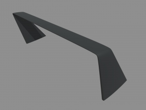 Car Spoiler 018 Modèle 3D