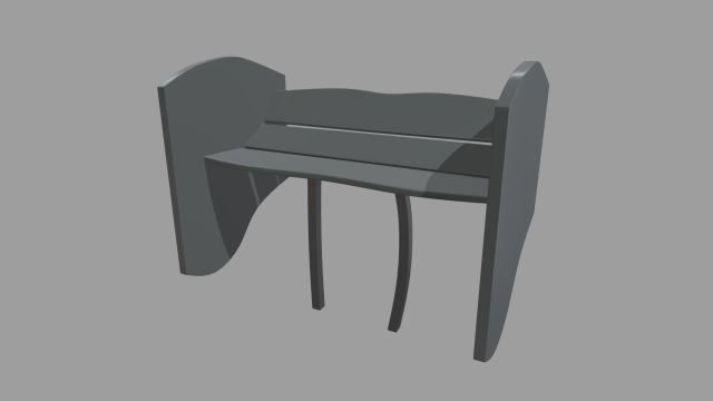 Car Spoiler 019 Modello 3D .c4d .max .obj .3ds .fbx .stl .blend 