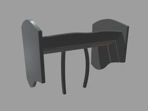 Araba Spoiler 019 3D Model