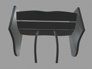Car Spoiler 019 Modello 3D