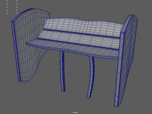 Araba Spoiler 019 3D Model