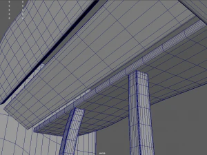 Araba Spoiler 019 3D Model