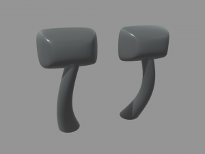Car Mirror 015 3D Modell