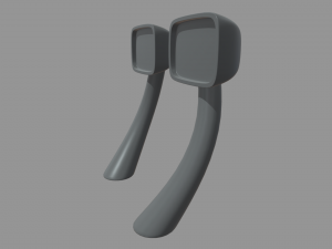 Car Mirror 015 3D Modell