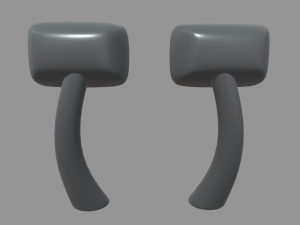 Car Mirror 015 3D Modell