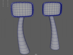 Car Mirror 015 3D Modell