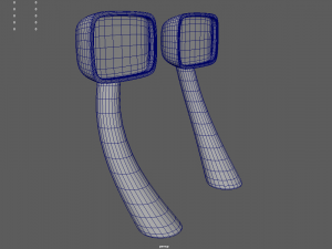 Car Mirror 015 3D Modell