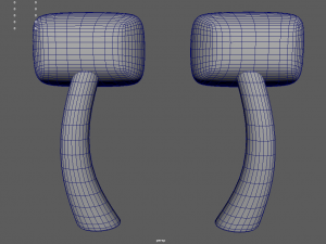 Car Mirror 015 3D Modell