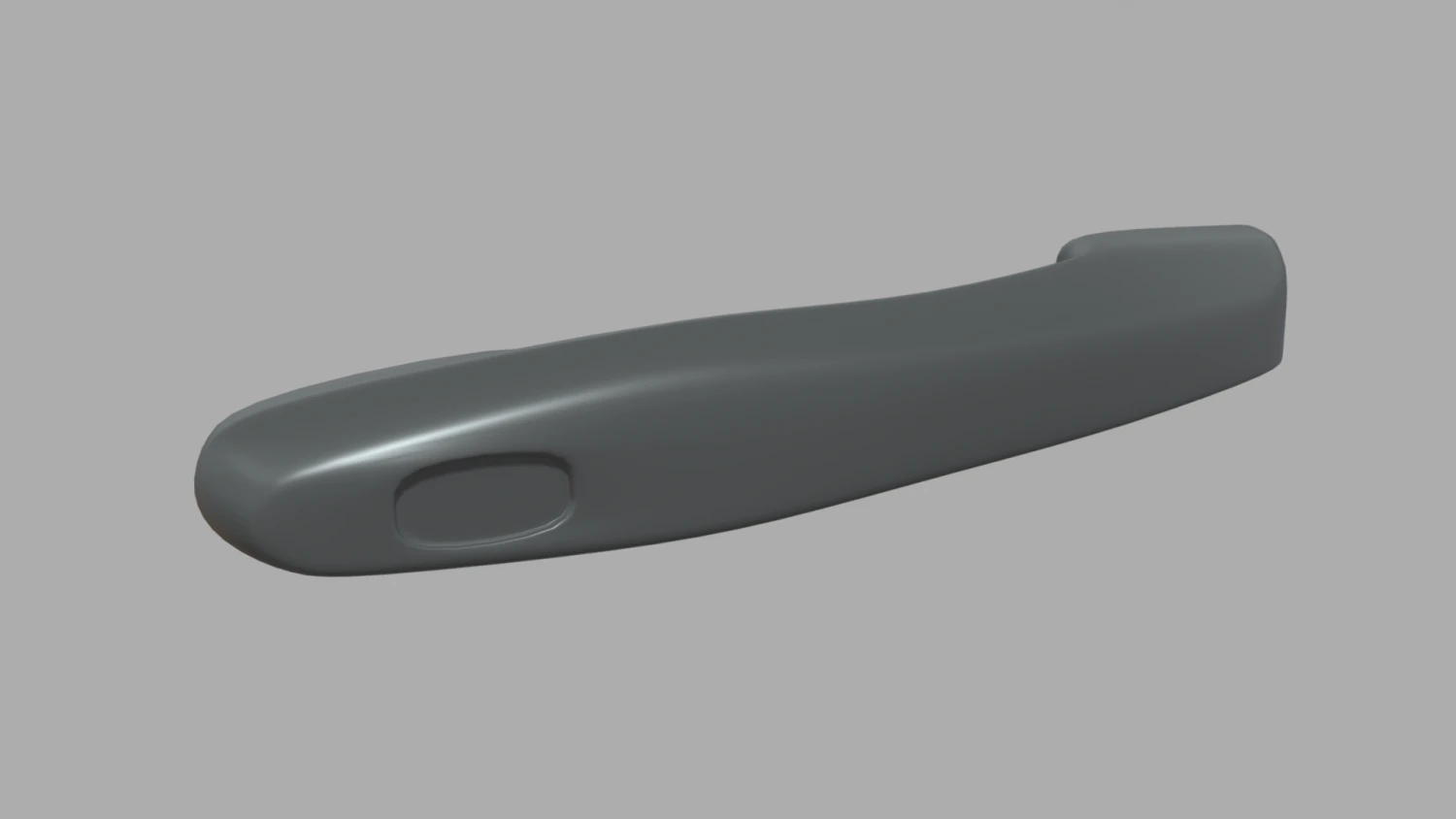 Car Door Handle 04 3D Model .c4d .max .obj .3ds .fbx .stl .blend