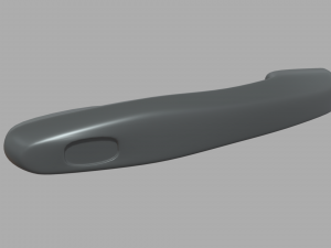 Car Door Handle 04 3D Model