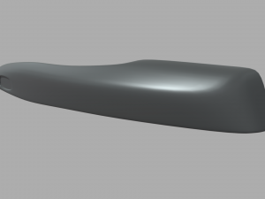 Car Door Handle 04 3D Model
