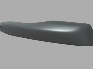 Car Door Handle 04 3D Model