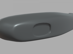Car Door Handle 04 3D Model